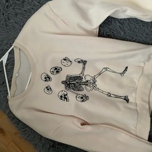 Skeleton sweater